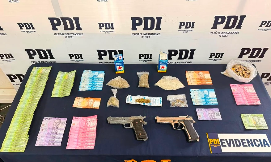 MT0 PDI desarticuló cuatro puntos de venta de drogas en Arica: Hay cinco detenidos
