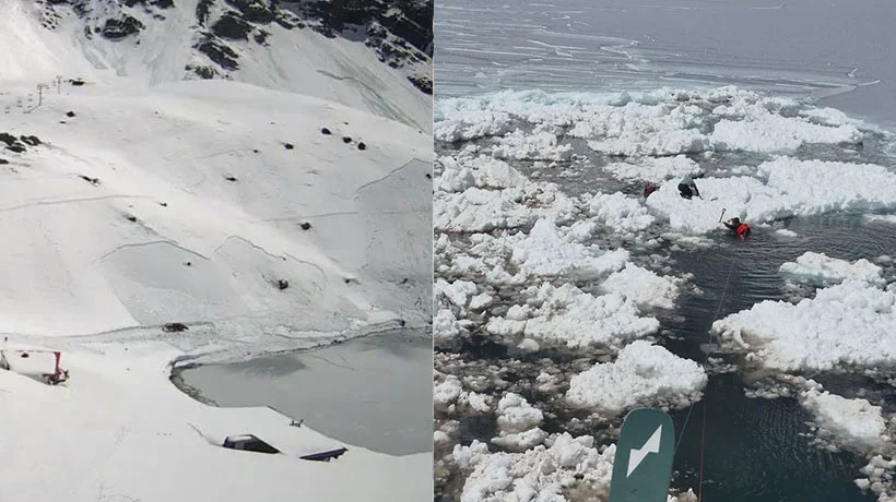 Avalancha en Los Andes deja 3 fallecidos y 2 heridos: buscan un cuerpo en el agua y todos serían de Santiago
